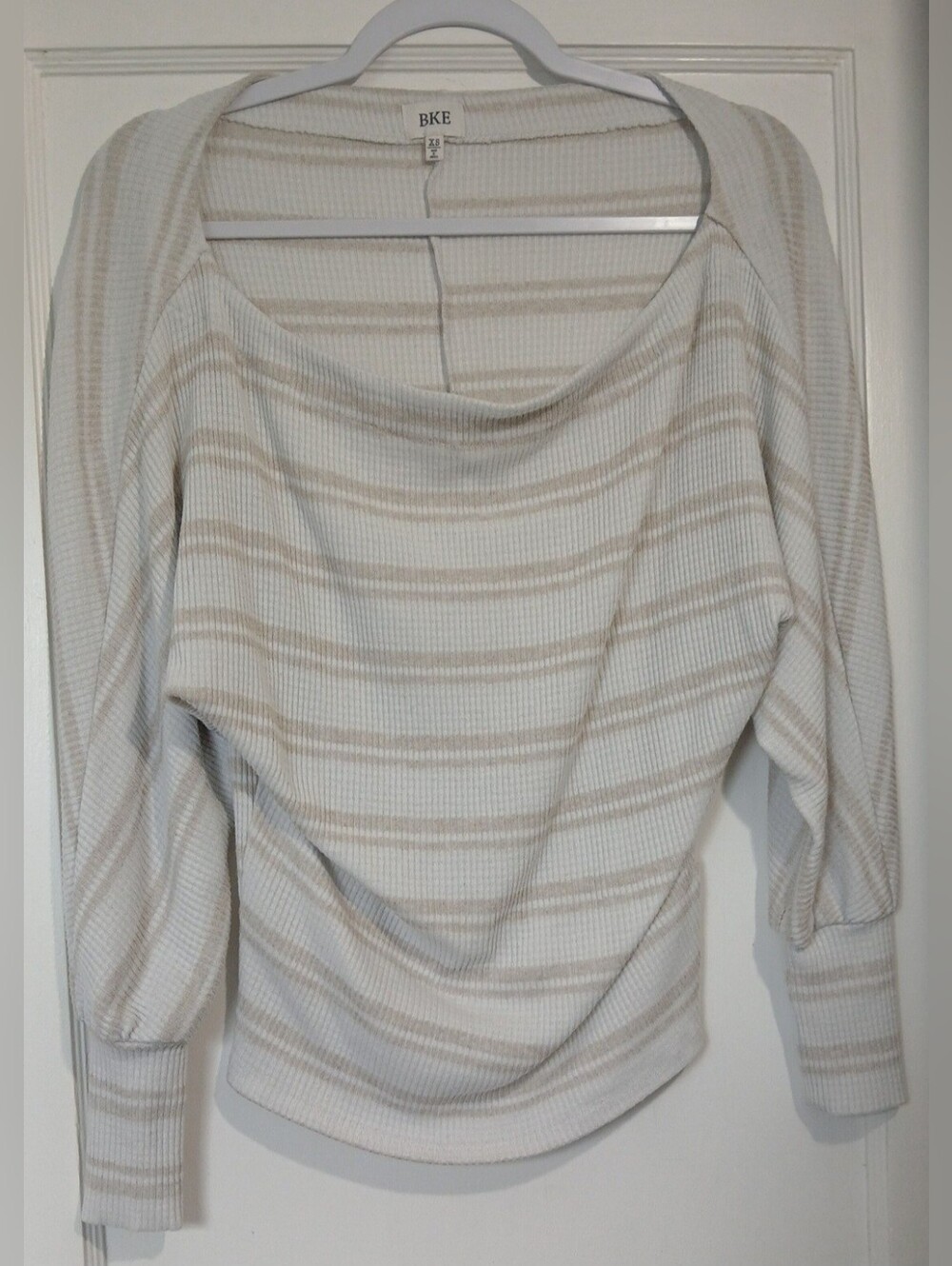 BKE XS Striped Long Sleeve Top